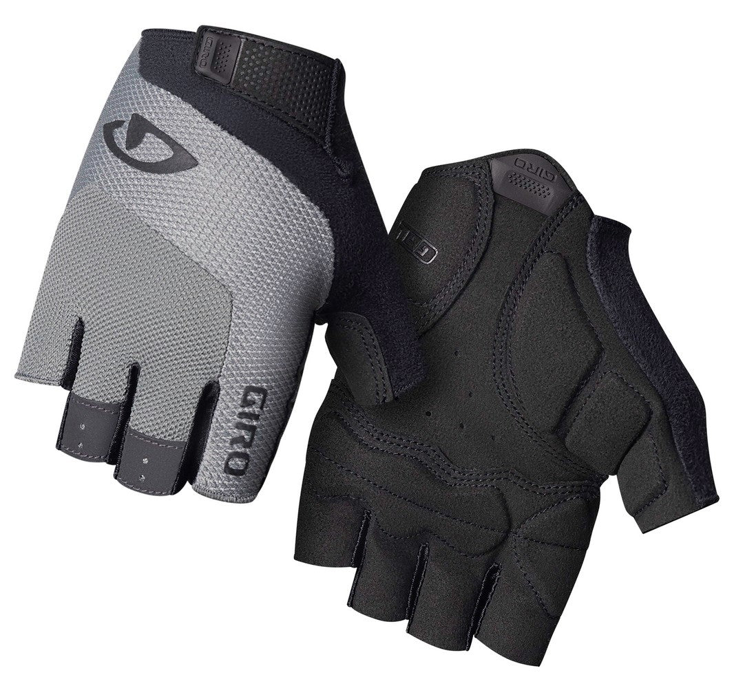 GIRO BRAVO GEL Herrenhandschuhe, kurze Finger, Größe Anthrazit. S (Handumfang 178-203 mm / Handlänge 175-180 mm)