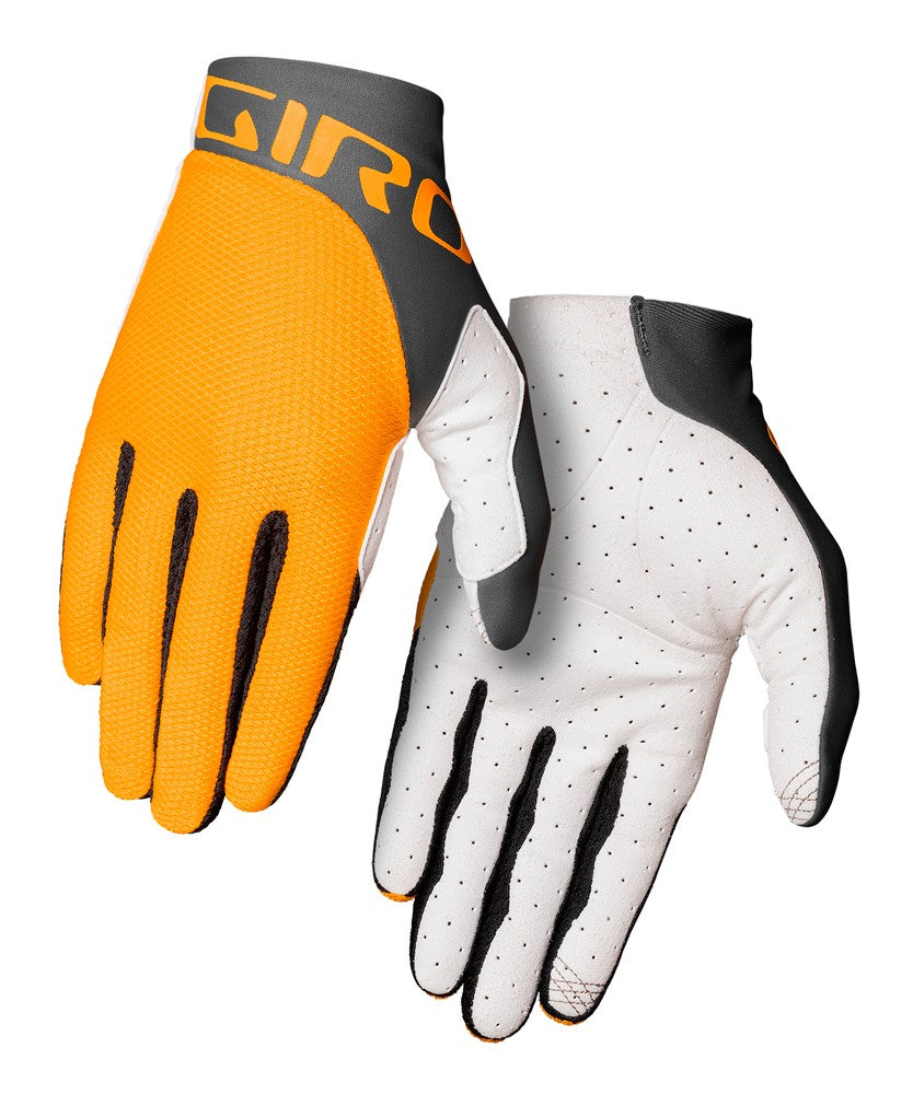 GIRO TRIXTER Herrenhandschuhe Langfinger gelb portgrau Größe. L (Handumfang 229-248 mm / Handlänge 189-199 mm)