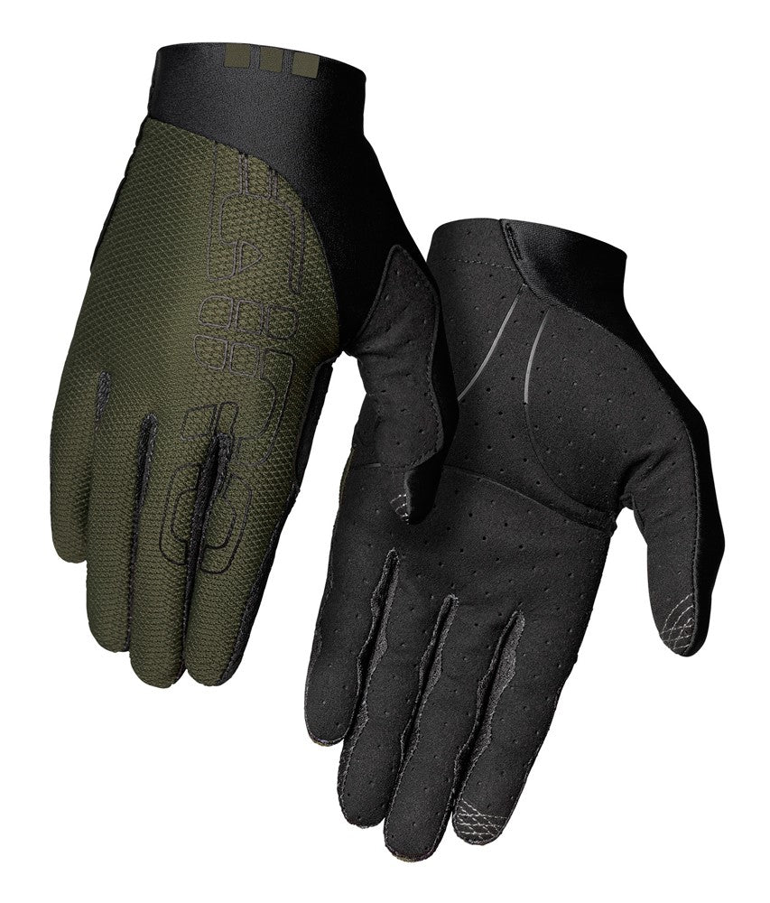 GIRO TRIXTER Herrenhandschuhe Langfinger Olive Größe. S (Handumfang 178-203 mm / Handlänge 175-180 mm)