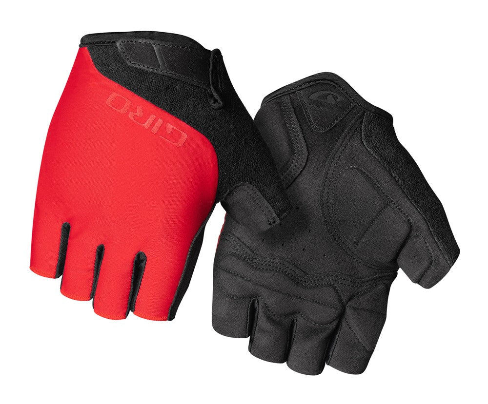 GIRO JAG Herrenhandschuhe Kurzfinger leuchtend rot Größe. S (Handumfang 178-203 mm / Handlänge 175-180 mm)
