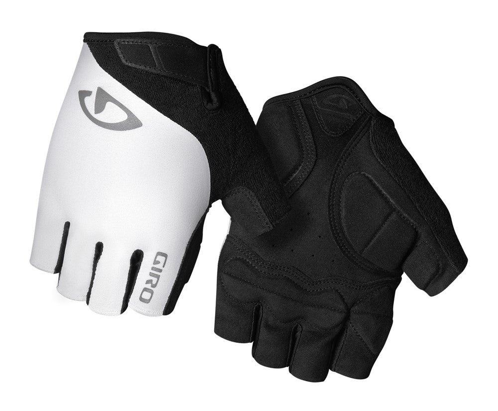 GIRO JAG Herrenhandschuhe Kurzfinger weiß Größe. L (Handumfang 229-248 mm / Handlänge 189-199 mm)