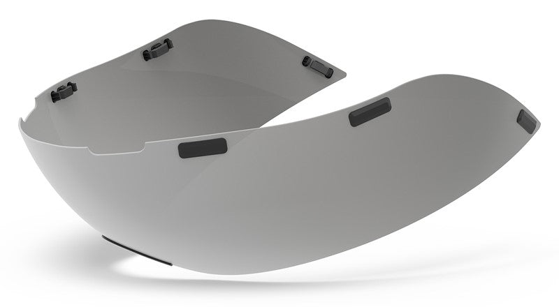 GIRO AEROHEAD SHIELD Glas (CARL ZEISS Glas) grau silber  Größe. M (55-59 cm)