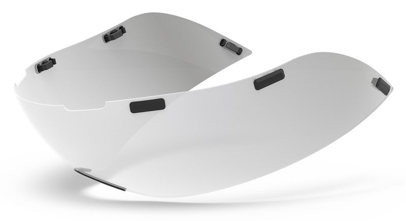 GIRO AEROHEAD SHIELD Glas (CARL ZEISS Glas) klar silber  Größe. M (55-59 cm)