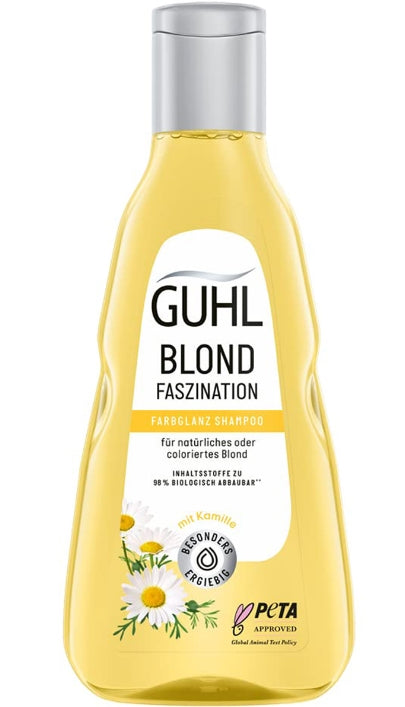 GUHL - Guhl, Glättendes Shampoo für blondes Haar, 250 ml
