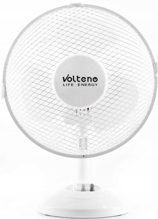 SCHWARZER SCHREIBTISCHVENTILATOR 23 cm