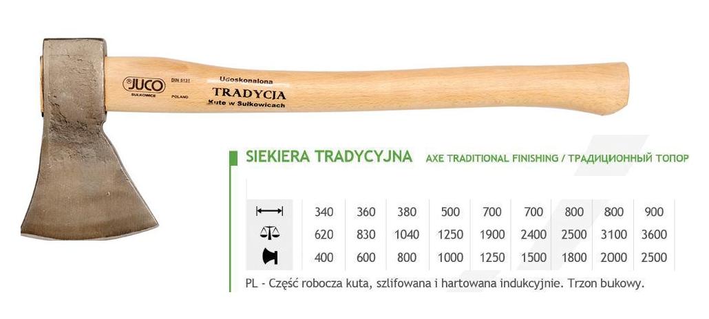JUCO TRADITIONELLE AXT 0,8 kg