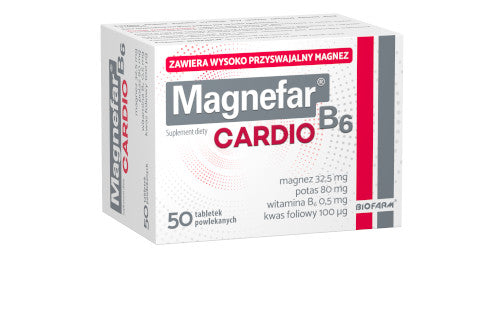 BIOFARM - Magnefar B6 Cardio 50 Tabletten