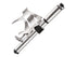 LEZYNE ROAD DRIVE CAGE Trinkflaschenhalter Aluminium Silber