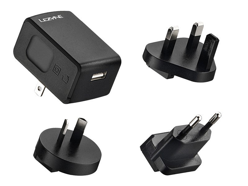 LEZYNE INTERNATIONAL HE 2A USB CHARGING KIT Ladegerät zum Laden von Lampen