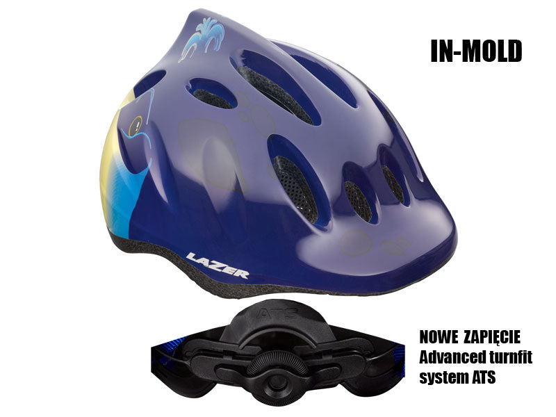 LAZER MAX PLUS M Kinderhelm Wal 49-56 cm