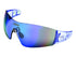 LAZER MAGNETO Crystal Blue-Brille (Smoke-Blue REVO, Yellow-Blue Mirror, Clear)