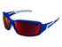 LAZER XENON Matte Blue (Smoke-Black Red REVO) Brille