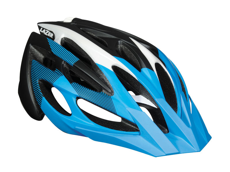 LAZER ROX XL MTB-Helm Cyan Schwarz Matt Größe 62-64 cm