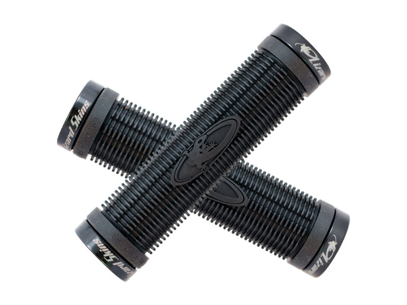 LIZARDSKINS Dual-Clamp Lock-On CHARGER Lenkergriffe – Schwarz