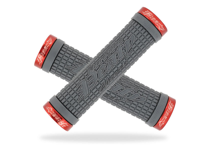 LIZARDSKINS Dual-Clamp Lock-On PEATY Lenkergriffe – Graphit