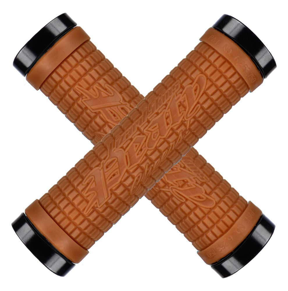 LIZARDSKINS Dual-Clamp Lock-On PEATY Lenkergriffe – Gummi