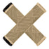 LIZARDSKINS Single-Clamp Lock-On Lenkergriffe STRATA Sand Tan Schnallen 130 mm