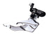 MICROSHIFT R8 Umwerfer, 8-Gang (3x8), Shimano-kompatibel, Klemmmontage, obere Zähne 50 Zähne, Kapazität 20 Zähne