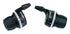 MICROSHIFT-Schalthebel, Paar, 8-Gang (3x8), Shimano-kompatibel, Drehgriffschalter, Indexierung