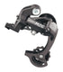MICROSHIFT-Schaltwerk, 7-8 Gänge (1/2x7/8), Shimano-kompatibel, kurzer Käfig, max. 28-36T-Modus, Min. 11-12T-Modus, Kapazität 39T