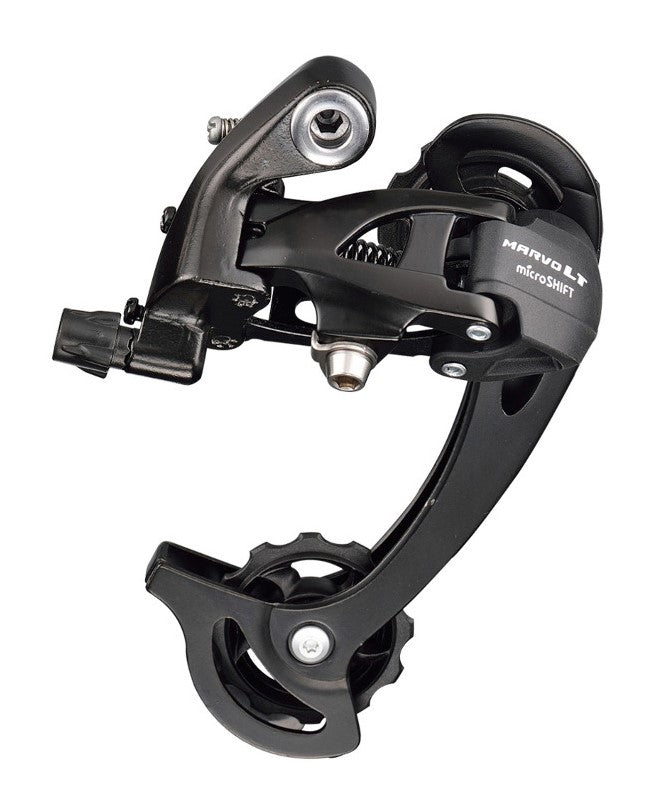 MICROSHIFT MARVO Schaltwerk, 9-Gang (2/3x9), Shimano-kompatibel, langer Käfig, max. Modus 28-36T, Kapazität 45T