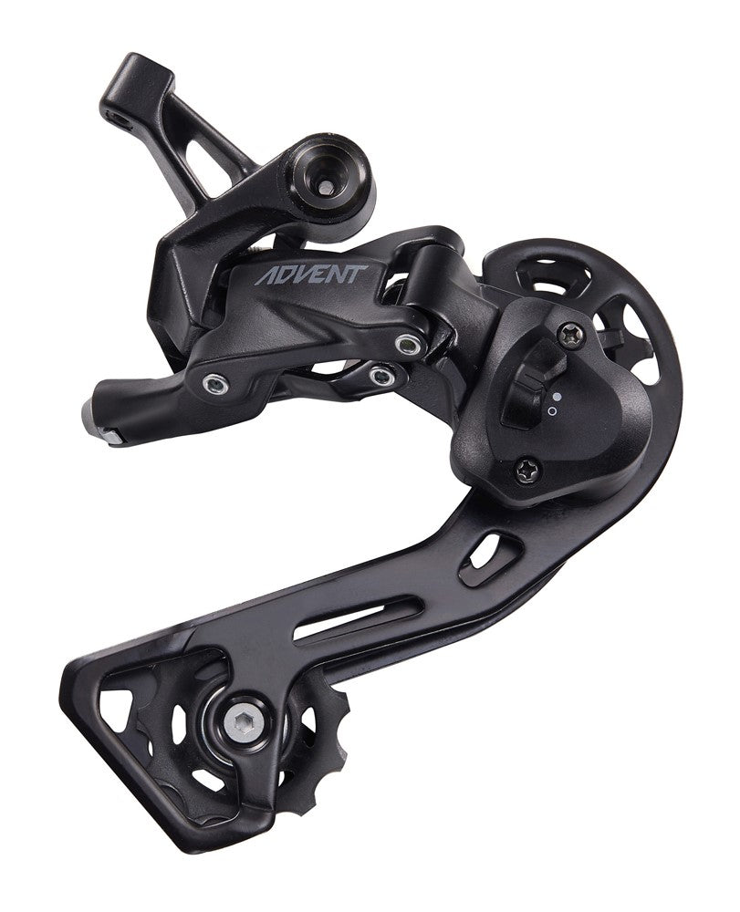 MICROSHIFT ADVENT Schaltwerk, 9-Gang (1x9/8), nicht kompatibel mit Shimano, mittlerer Käfig, max. Modus 42-46T, Kapazität 41T, Kupplung