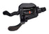 MICROSHIFT MARVO-Schalthebel, links, 3 Gänge, Shimano-kompatibel, Xpress-Trigger, optische Ganganzeige