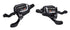 MICROSHIFT XLE-Schalthebel, Paar, 10-Gang (3x10), Shimano-kompatibel, Xpress-Trigger, optische Ganganzeige