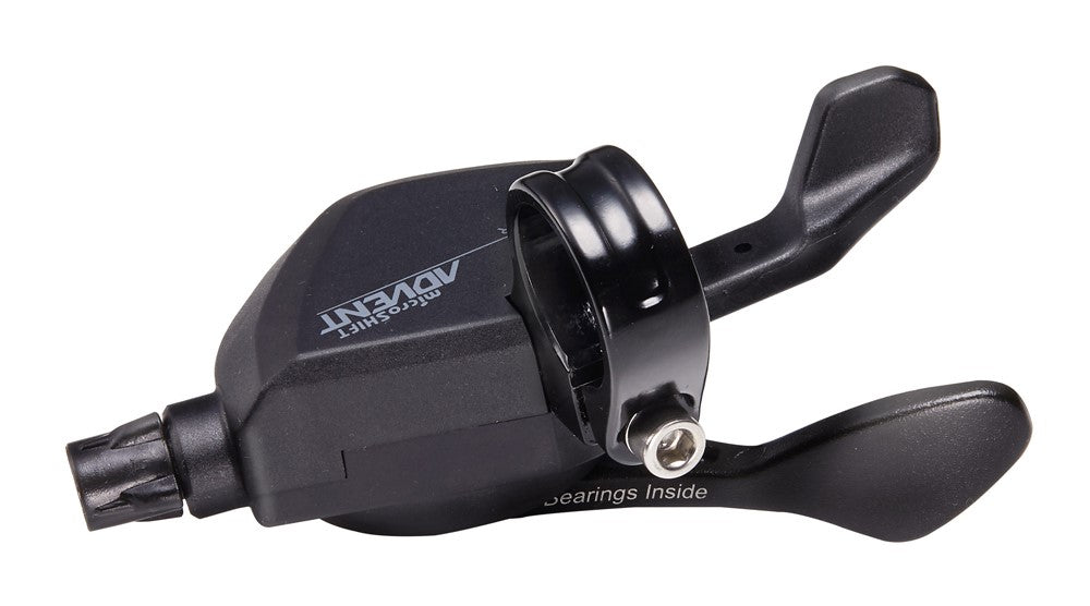 MICROSHIFT ADVENT Schalthebel, rechts, 9-Gang, nicht kompatibel mit Shimano, Xpress Trigger Plus, ohne Ganganzeige