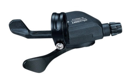 MICROSHIFT MARVO Schalthebel, links, 2/3x9/11s oder 3x10, Shimano kompatibel, Xpress Trigger, ohne Ganganzeige
