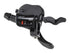 MICROSHIFT-Schalthebel, rechts, 8-Gang, Shimano-kompatibel, Xpress-Schalthebel, optische Ganganzeige, Schwarz