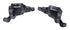 MICROSHIFT-Schalthebel, Paar, 7-Gang (3x7), Shimano-kompatibel, Daumentipp, optische Ganganzeige