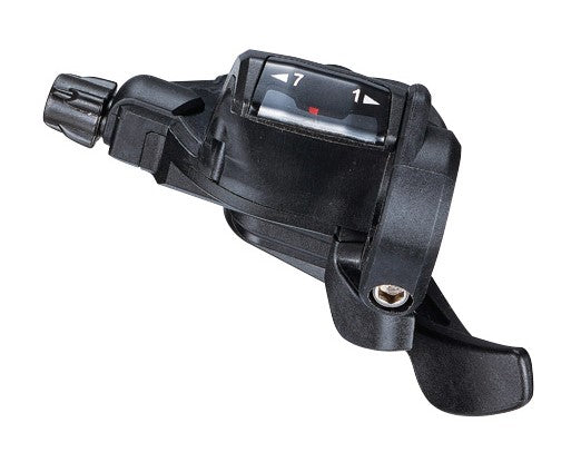 MICROSHIFT-Schalthebel, rechts, 7-Gang, Shimano-kompatibel, Daumentipp, optische Ganganzeige