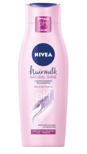 NIVEA - Nivea, Haarmilch Natural Shine Haarshampoo, 400 ml