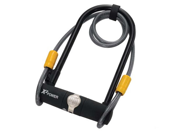 ONGUARD 5801 U-LOCK Fahrradschloss – 11 mm 115 mm 230 mm – 2 x Schlüssel + Kabel 10 mm 120 cm