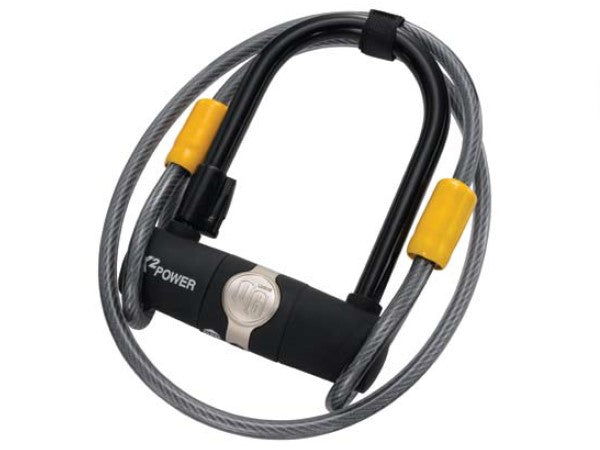 ONGUARD 5810 U-LOCK Fahrradschloss – 11 mm 90 mm 140 mm – 2 x Schlüssel + Kabel 10 mm 120 cm