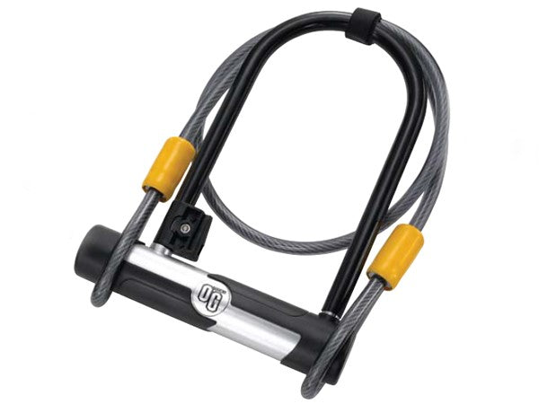 ONGUARD 5815 U-LOCK Fahrradschloss – 12 mm 106 mm 200 mm – 2 x Schlüssel + Kabel 10 mm 120 cm
