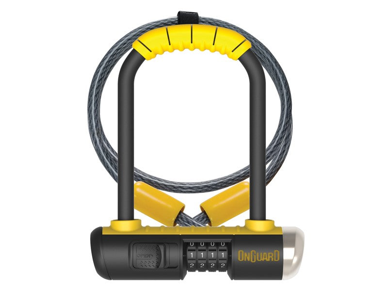 ONGUARD Combo Mini DT 8015C U-LOCK Fahrradschloss – 13 mm 90 mm 140 mm –+ Kabel 10 mm 120 cm