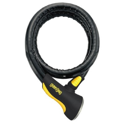 ONGUARD Rottweiler Fahrradschloss 8024 Kabel – 25 mm 120 cm – 5 x Schlüssel mit Code