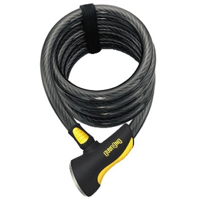 ONGUARD Doberman 8027 Fahrradschloss Kabel – 15 mm 185 cm – 5 x Schlüssel mit Code