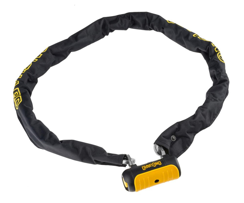 ONGUARD REVOLVER CHAIN LOCK 8134 Fahrradschloss KETTE 150cm*8mm - 5 x Schlüssel mit Code