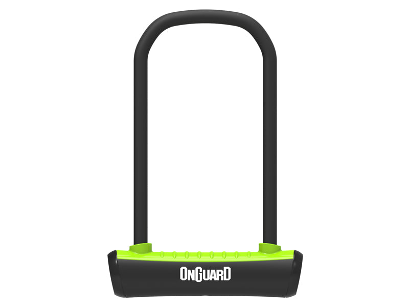 ONGUARD NEON 8152GR U-LOCK Fahrradschloss – 115 mm 292 mm – Griff + 2 x grüne Schlüssel