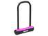 ONGUARD NEON 8152PN U-LOCK Fahrradschloss – 115 mm 292 mm – Griff + 2 x rosa Schlüssel