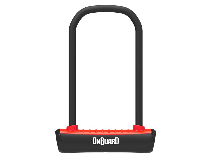 ONGUARD NEON 8153RD U-LOCK Fahrradschloss – 115 mm 230 mm – Griff + 2 x rote Schlüssel