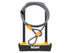 ONGUARD NEON 8154OR U-LOCK Fahrradschloss – 115 mm 230 mm – Griff + 2 x Schlüssel + Kabel 10 mm 120 cm orange