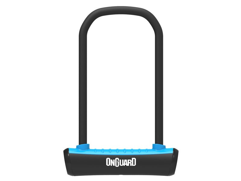 ONGUARD NEON 8155BU U-LOCK MINI Fahrradschloss – 90 mm 140 mm – Griff + 2 blaue Schlüssel