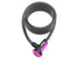 ONGUARD NEON 8162PN Fahrradschloss Kabel – 12 mm 180 cm – 2 x rosa Schlüssel