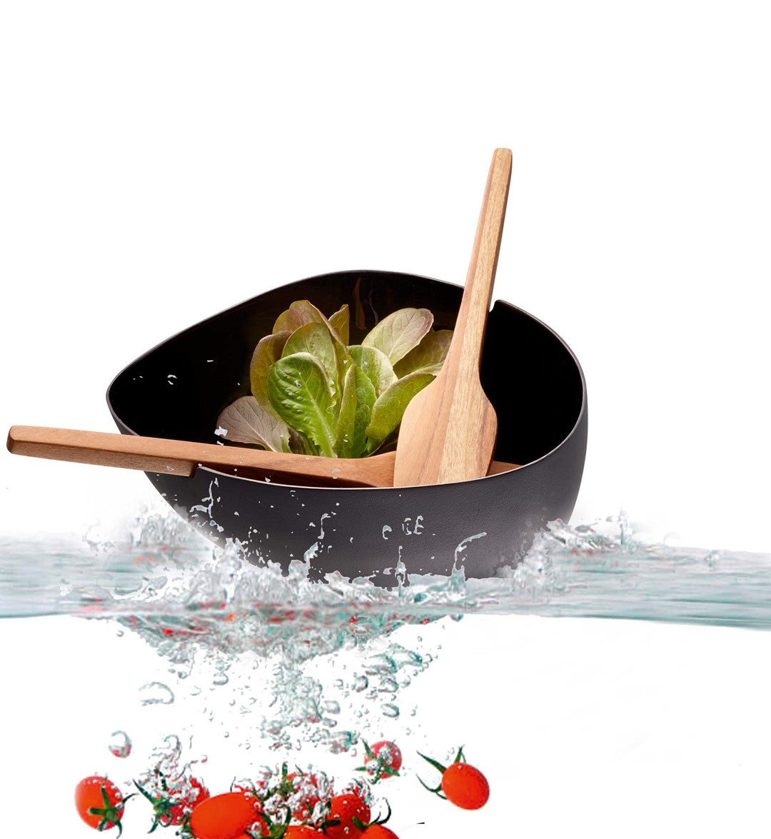 PHILIPPI Schale mit Salatbesteck BOAT