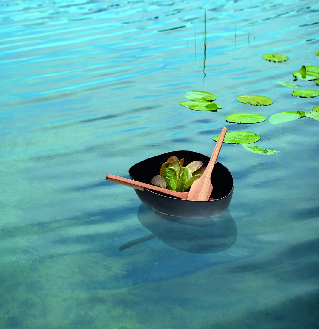 PHILIPPI Schale mit Salatbesteck BOAT