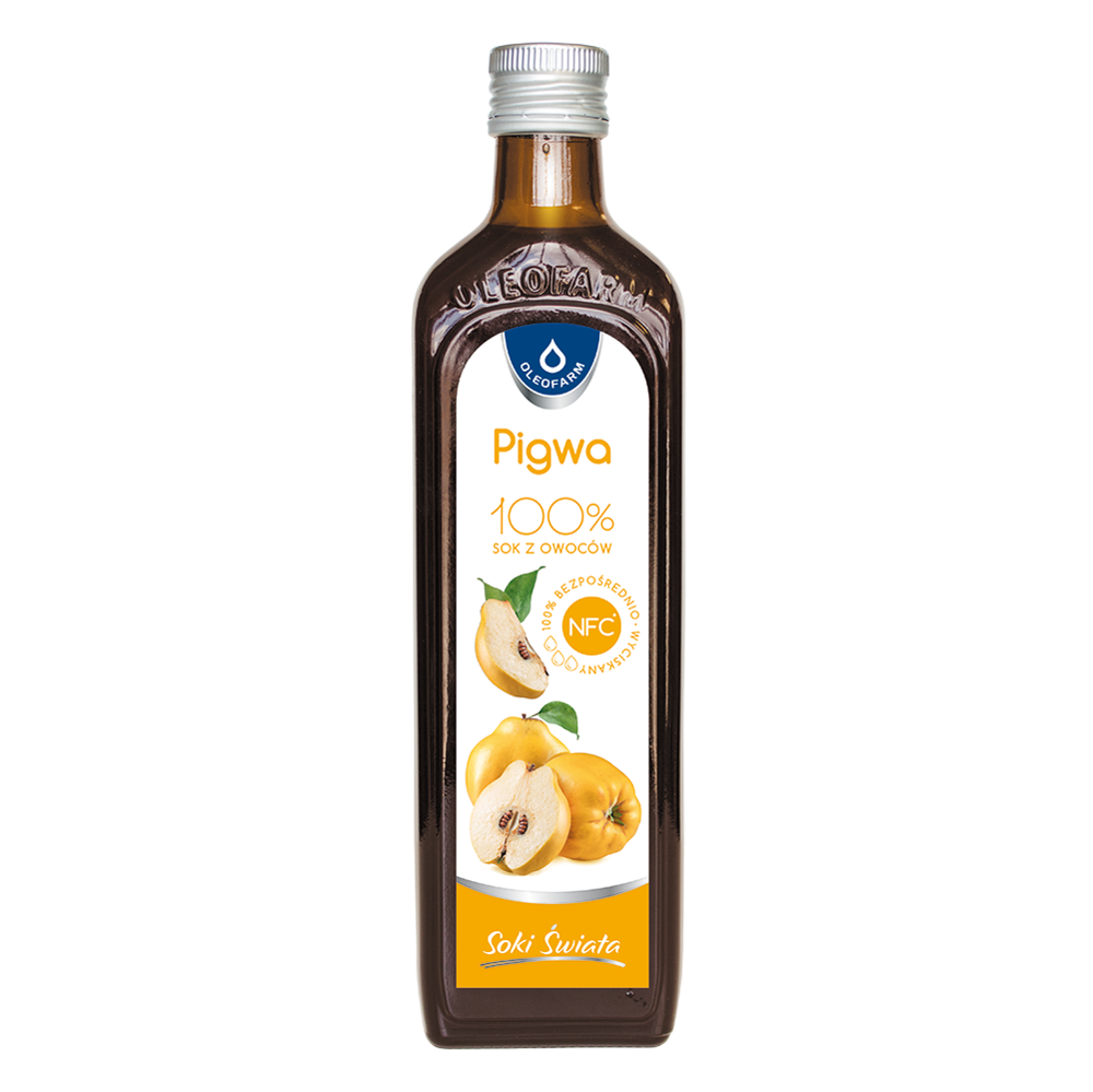 OLEOFARM - Quittensaft 100 % Quittenfruchtsaft 490 ml